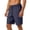 Dark Blue, variant on LPZOOGU Men's Athletic Running Workout Shorts 11 inches Swim Trunks with Ziper Pockets Quick Dry Lightweight
