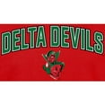 thumbnail image 2 of Men's Red Mississippi Valley State Delta Devils Proud Mascot T-Shirt, 2 of 2