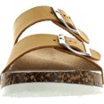 thumbnail image 3 of Womens Michiko-01 Double Strap Buckle Casual Sandals, 3 of 4