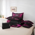 thumbnail image 6 of Feelyou Love Heart Angel Twin Bedding Sets 7pcs, Valentine's Day Couple Comforter Set, 6 of 8