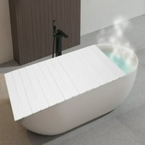 Bathtub Cover Foldable Bathtub Board Folding Dustproof Bathtub Tray 80cmx160cm