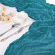 thumbnail image 4 of Uxcell 14 Feet Cheesecloth Table Runner Long Bohemia Gauze Cheese Cloth Teal Blue, 4 of 7