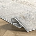 thumbnail image 4 of nuLOOM Alice Abstract Waterfall Area Rug, 8' x 10', Light Gray, 4 of 9