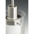 thumbnail image 2 of Progress Lighting Moderna 1-Light Pendant, Brushed Nickel, Clear Outer Glass, Etched White Inner Glass, 2 of 7