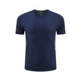 thumbnail image 1 of Men's Crew Neck T-Shirt UPF 50+ Sun Protection Quick Dry Short Sleeve Rashguard Swim Shirt SPF Workout Fishing Athletic Daily Casual Tops, 1 of 5