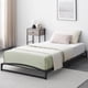 thumbnail image 1 of Tamaño individual size low marco de cama-6-pulgada heavy-duty metal platform no necesita colchón base noise-free non-slip fácil montaje negra, 1 of 7
