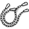 thumbnail image 1 of Cadena colgante para columpio, paquete de 2, 63 cm con 4 mosquetones, capacidad de 200 kg, 1 of 9