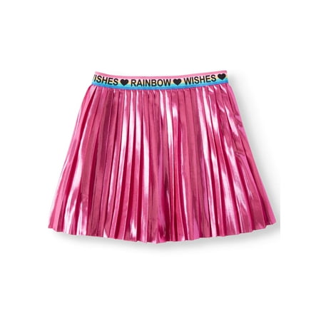 - 365 Kids From Garanimals Shimmer Foil Pleated Skirt (Little Girls & Big Girls)