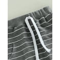 thumbnail image 5 of Bagilaanoe Toddler Baby Boys Girls Joggers Pants Casual Striped Sweatpants 6M 12M 18M 24M 3T Kids Trousers Solid Pocket Bottoms, 5 of 7