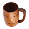 thumbnail image 1 of Taza de bebida,Taza para beber hecha a mano,Taza de café Taza de madera pequeña Taza para beber,Taza de barril de madera Taza de camping Tazas de café de madera,Taza rústica de madera Taza, 1 of 9