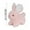 Pink, variant on Bunny Stuffed Animal, 6/8/12 inch Plush Bunny Rabbit Stuffed Animals, Cuddly Soft Plush Toys Huggable & Washable, Easter Birthday Gift for Babies Toddlers Kids Boys Girls(Black)