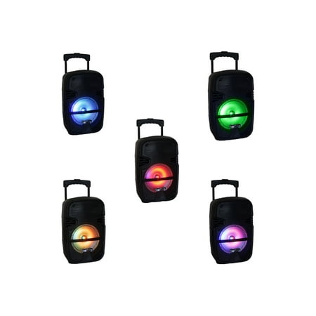 beFree Sound - 8" 400W 2-Way PA Speaker - Black