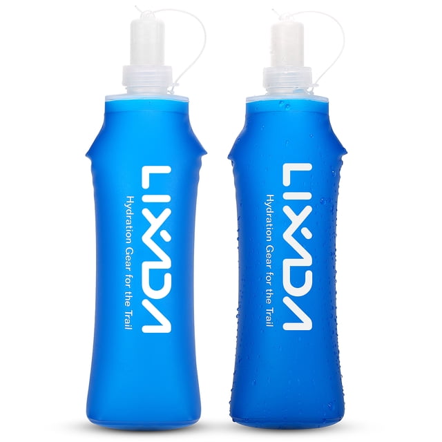 hervidor Lixada 500ml Botella de agua para beber al aire libre Frasco plegable suave Sin BPA para co Lixada hervidor