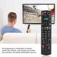 thumbnail image 3 of Controlador remoto de TV, no se programa Necesita Programació de control remoto, Shell ABS de Rango de 10m/33 Pies para Hotel Domísico, 3 of 7