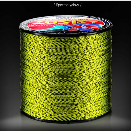 

Dechoicelife-4 strand 8 braid 100% PE fishing line soft spinning multifilament pickled multicolor soft wire for lure