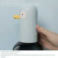 thumbnail image 4 of MesaSe Automatic Soap Dispenser 400ml Touchless Foaming Soap Dispenser Rechargeable Duck Pattern Foam Sanitizer Soap Dispenser for Kitchen Bathroom Restaurant Office, 4 of 6