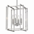thumbnail image 5 of Golden Lighting Tribeca 4-Light Pendant in Matte Black with Aged Brass Accents, 5 of 5