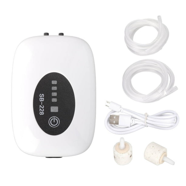 Aquarium Air Pump,Fish Tank Air Pump Aquarium Rechargeable Air Pump