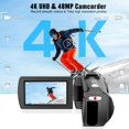 thumbnail image 2 of Videocámara Lovpo 4K 48MP con Pantalla Táctil de 3" y Zoom Digital 18X para Vlogging, 2 of 7