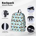 thumbnail image 4 of Goofa Roosters And Plants Printed Backpack,Laptop Backpack,Durable Anti-Theft Travel Work Backpack,Water-resistant Backpack, 4 of 9