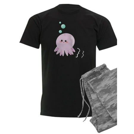 

CafePress - Cute Pink Octopus Pajamas - Men s Dark Pajamas