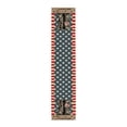 thumbnail image 2 of npkgvia Table Runner,Independence Day Table Runner Kitchen Dining Table Runners Cotton Linens Washable Table Cloth Dresser Scarves for Party Holiday Leaves Blue Red Table,Home Decor,Clearance Item, 2 of 4