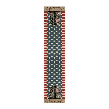 

alleFRE Decorative Table Banner Deals of the Day Clearance Prime Sale Kitchen Home Decor Items under 1 Independence Day Table Runner Kitchen Dining Table Runners Cotton Linens Washable Table Cloth Dr