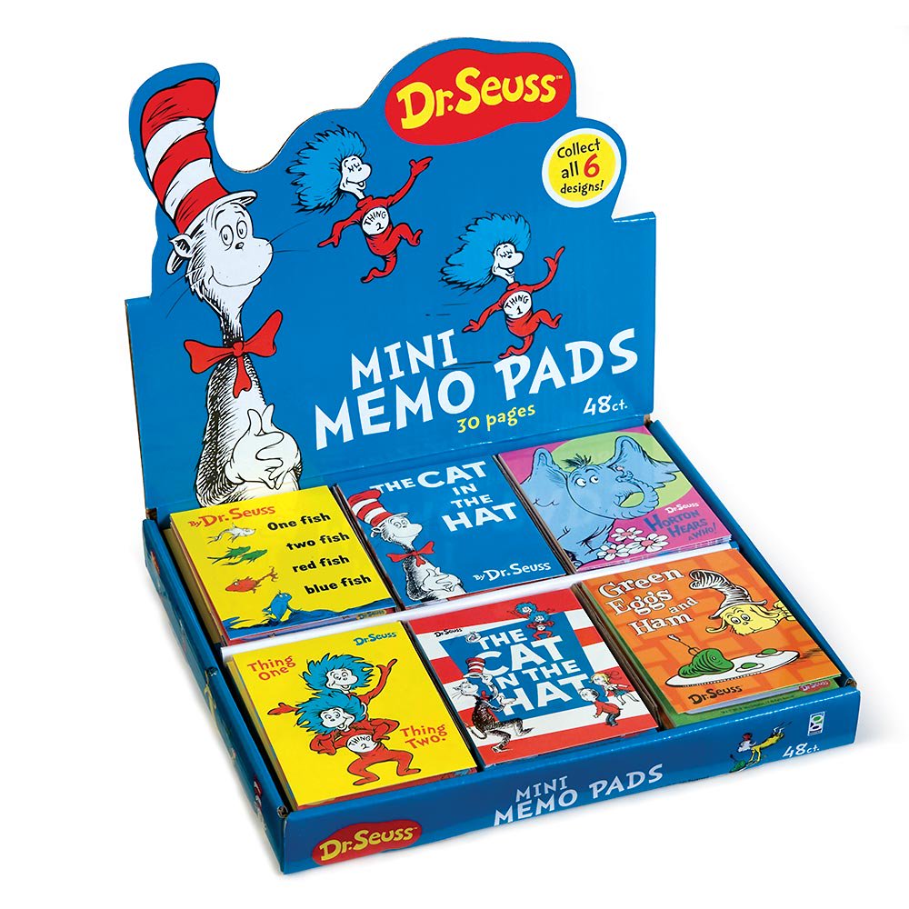 DR. SEUSS MINI MEMO PAD 48/DS