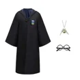 thumbnail image 3 of Nueva capa mágica, bata, disfraz de Hermione Granger, disfraz de Harry Potter, bufanda LED, gafas, ropa de Cosplay de Gryffindor, accesorios de regalo, 3 of 5