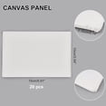 thumbnail image 2 of 24 Pcs Canvas Panels Wood and Cotton Painting Canvas Rectangle Blank Oil Paint Board for Painting Craft Drawing White 15x10x0.35cm, 2 of 5