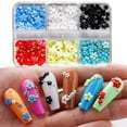 thumbnail image 1 of Seitruly Decoración de uñas con incrustaciones, herramienta de manicura, accesorios para mujer, artesanía fina 3D, hermoso y elegante regalo Juegos de manicura Tipo 1, 1 of 6