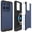 Magnetic Indigo Blue, variant on TUDIA Merge for Motorola Moto G Stylus 5G 2025/2026 Case, Dual Layer Shockproof Rugged Grip Protective Cover, Hunter Green