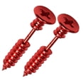 thumbnail image 2 of SmartBy 1 Pair Punk Gothic Fashion Unisex Stainless Steel Screw Stud Earrings Jewelry, 2 of 7