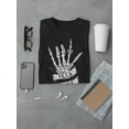 thumbnail image 3 of Skeleton Rock And Roll T-Shirt Men -Image by Shutterstock, Male Medium, 3 of 4