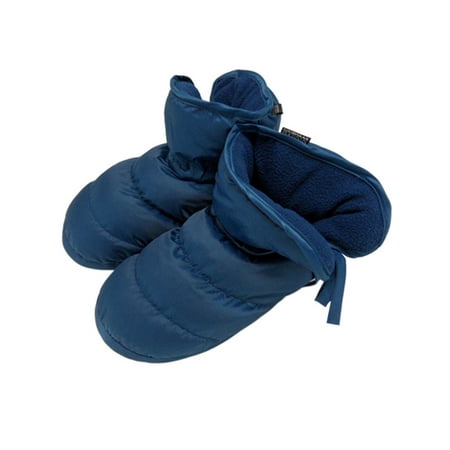 

Zodanni Women Non-Slip High Boot Outdoor Solid Snow Boots Warm Comfort Flat Navy Blue 5.5-6