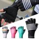 thumbnail image 2 of Nylon Cycling Gloves Unisex Mountain Bike Gloves Breathable Half Finger Glove, 2 of 5