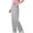 Gray, variant on Plebaso Girls Boys Straight Leg Sweatpants High Elastic Waist Trousers Open Bottom Cotton Pants with Pockets