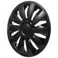 thumbnail image 2 of MOVTOTOP Durable Plastic Wheel Cover Hubcaps Black 14 Inch Universal Fit for Car Use, 2 of 7