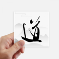 thumbnail image 1 of Dao China Ink Sticker Square Waterproof Stickers Wallpaper Car Decal, 1 of 1