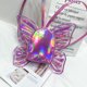 thumbnail image 1 of Mochila de piel sintética con diseño de ángel de mariposa, informal, bolsa de viaje para mujer, 1 of 9