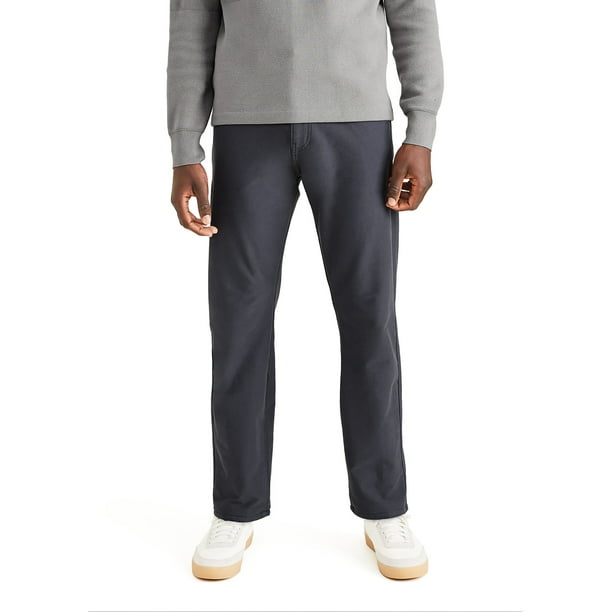 Dockers Men's Straight Fit Smart 360 Knit Comfort Knit Jean Cut Pants ...