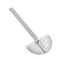 thumbnail image 2 of 145mm Stainless Steel 180 Protractor Angle Meter Measuring Ruler Rotary Mechanic Tool Ruler ,Water-Proof & Dust Resistant, 2 of 7