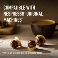 thumbnail image 3 of Peet's Coffee, Medium Roast Decaf Espresso Capsules, Compatible with Nespresso Original Machine, Decaffeinated Arabica Coffee - Decaf Ristretto Intensity 10, 50 CT (5 Boxes of 10 Espresso Capsules), 3 of 4