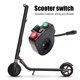 thumbnail image 4 of 2X Interruptor de Señal de de Bocina de de Manillar Impermeable para Scooter Eléctrico para Accesorios de Scooter Eléctrico / PRO, 4 of 5