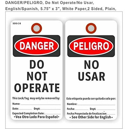 Peligro In English