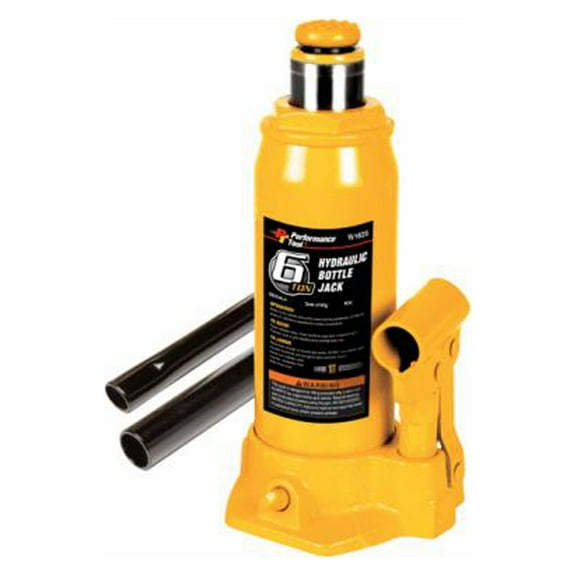 Performance Tool W1625 Hydraulic Bottle Jack, 6-Ton - Quantity 4