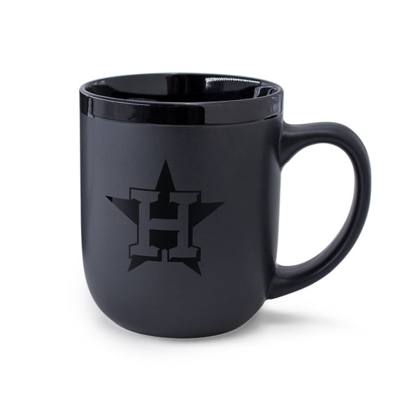 WinCraft Houston Astros 17oz. Black Tonal Ceramic Mug