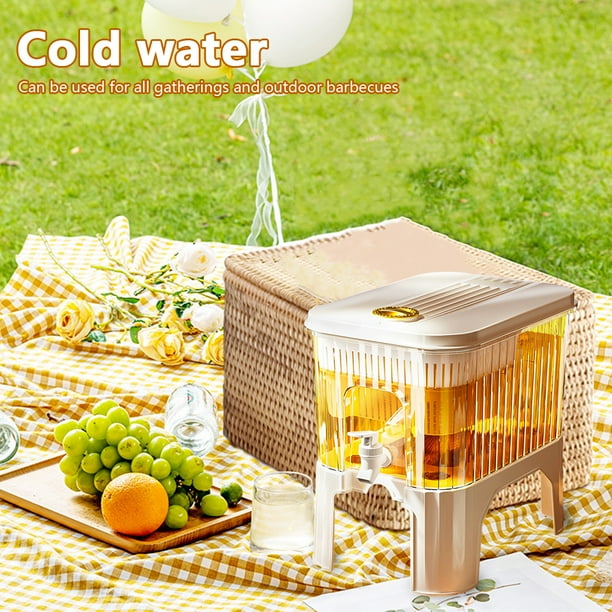 Jarra de agua fría Base desmontable de hervidor frío de 5 l para fiestas y uso diario (filtro de soporte de 5 l)