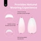 thumbnail image 4 of Press On Nails con forma de escarabajos, punta francesa, rosa degradado, extra cortos, 4 of 7