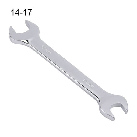 

GoFJ 5.5-24mm Anti-Rust Open End Wrench High Hardness Repair Tool Multiple Sizes Double Open End Wrench for Auto Repair